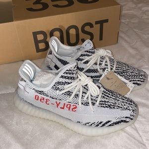 zebra stripe yeezys